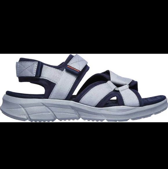 Skechers Men's Tolgus Sporty Sandal Charcoal/ Black And Navy Charcoal 237050
